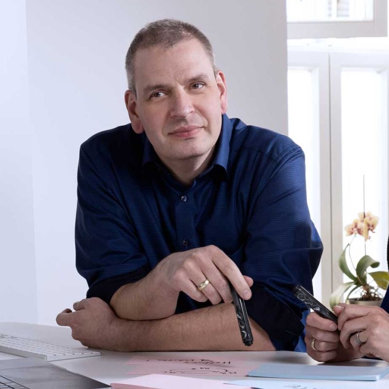 Thomas Egginger bei systemischem Coaching – fokussiertes Arbeiten an Zielen, Rollen und persönlichen Entwicklungsthemen